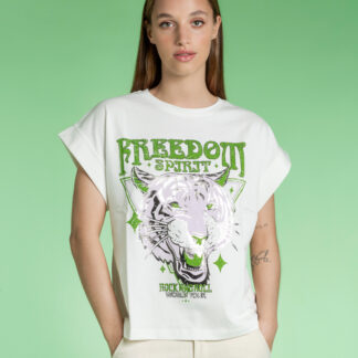 t shirt bianca freedom spirit