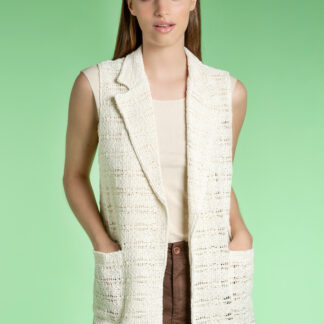 gilet bianco